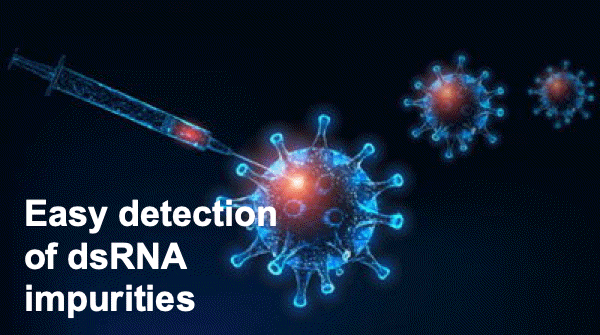 mRNA quality control Easy detection of dsRNA impurities.png