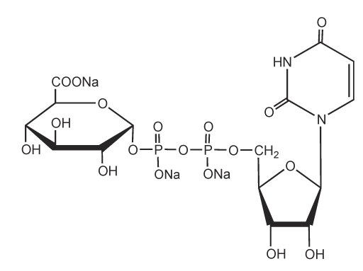 Uridine-5'-diphosphoglucuronic Acid, Trisodium Salt
